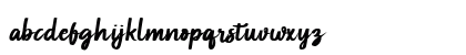 Baqillugs Regular Lowercase Preview