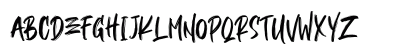 BLACKBALL Regular Lowercase Preview