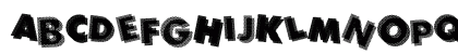 Panic Regular Lowercase Preview