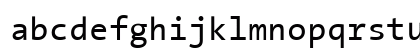 TheSans Mono Regular Lowercase Preview