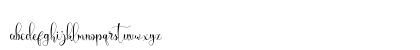 franda Regular Lowercase Preview