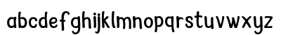 Bencoleng Regular Lowercase Preview
