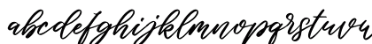teeny tiny Regular Lowercase Preview