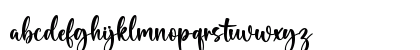 Brithney Regular Lowercase Preview