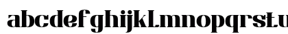 Mikanutrial Regular Lowercase Preview