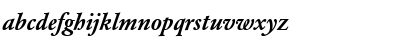 GaramondBE-Medium MediumItalic Font