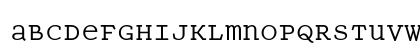 PanopticaEgyptian Regular Lowercase Preview