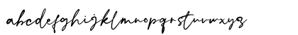 Hallo Schatz Script Regular Lowercase Preview