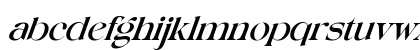 Cralika Italic Lowercase Preview