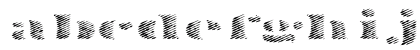 FederalTwelve Medium Lowercase Preview