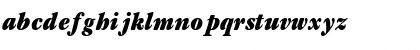 GaramondBlackCondSSK Bold Italic Font