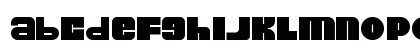 Thicxer Regular Lowercase Preview
