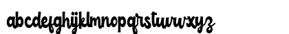 ChildishFree Regular Lowercase Preview
