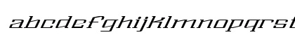 Alexander Light Italic Lowercase Preview