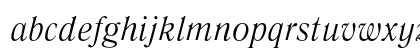 LiteraturnayaC Italic Preview