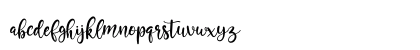 Kayonna Regular Lowercase Preview