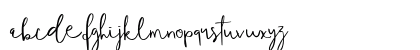 Tequilove Regular Lowercase Preview