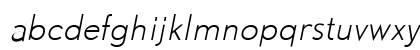 DTLNobelT Light Italic Lowercase Preview
