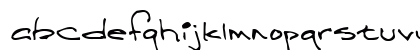 Panzer Regular Lowercase Preview