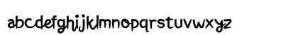 Wasyekpu Regular Lowercase Preview