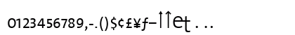 TheSans Light Lowercase Preview