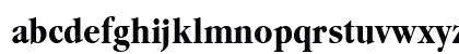 GaramItcTEECon Bold Bold Lowercase Preview