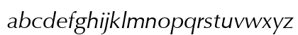 URW Classico Italic Lowercase Preview