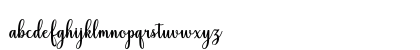 Hiyida Script Demo Regular Lowercase Preview