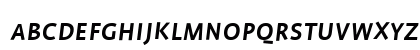 Profile Medium Italic Lowercase Preview