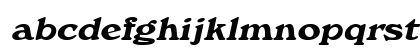 WrenWide Italic Lowercase Preview