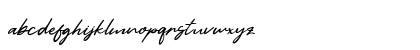 Yellow Pen Regular Lowercase Preview