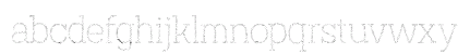 Austral Slab Maplines Thin Lowercase Preview