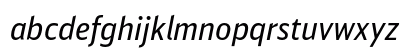 DB Sans Cond Altern Regular Italic Preview