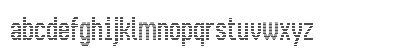 BusMatrix Condensed Lowercase Preview