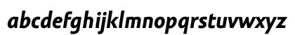 Amor Sans Text Pro Bold Italic Preview