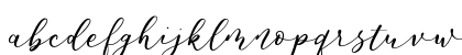Endita DEMO Regular Lowercase Preview