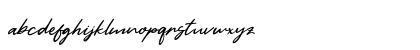 Yellow Pen Regular Lowercase Preview