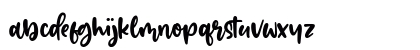 Jacklin Regular Lowercase Preview