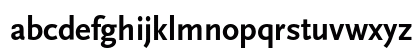 Scala Sans Bold LF Lowercase Preview