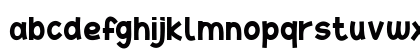 The Drean Regular Lowercase Preview