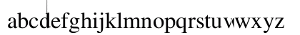padmaa regular Lowercase Preview