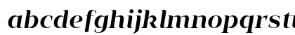 Vendura SemiBoldItalicDemo Lowercase Preview