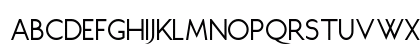 Juliett Regular Lowercase Preview