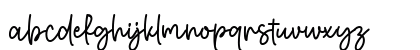 Belofytta Regular Lowercase Preview