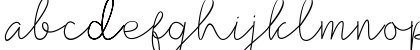 Zinnya Regular Lowercase Preview