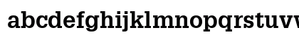 Glypha LT Bold Lowercase Preview
