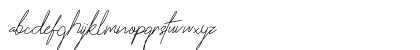Roger Heart Regular Lowercase Preview