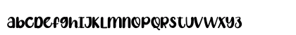 Winter Uniqorn Regular Lowercase Preview