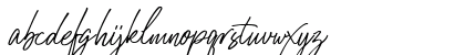 Belle Hamilton Regular Lowercase Preview