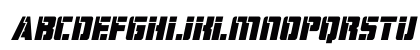 Hard Science Expanded Italic Expanded Italic Lowercase Preview